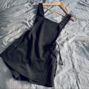 Nasty Gal Adjustable Wrap Romper sz L